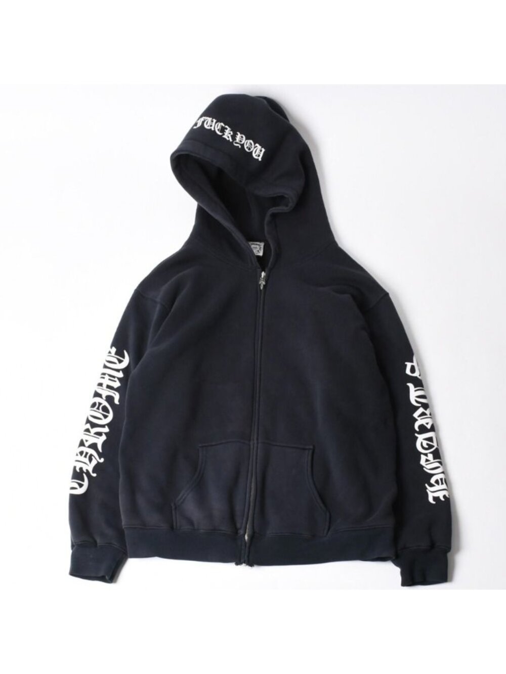 Chrome Hearts Hoodie Sweatshirt Vintage Horseshoe Black